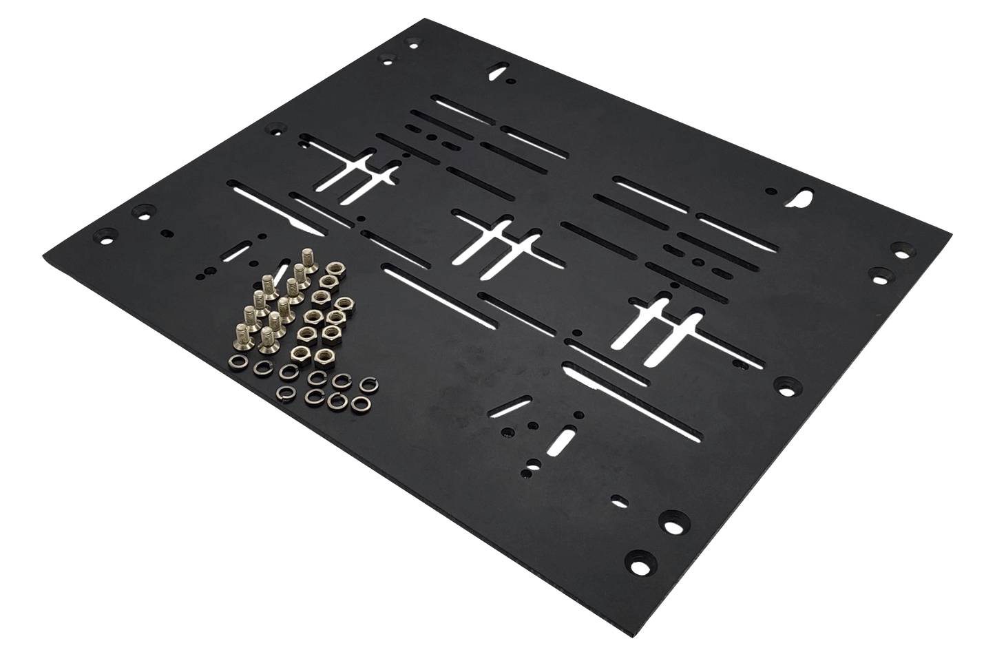 Trak Racer Pre-drilled Pedal Plate for use with Pedal Side Plates TR160-PEDALUP3, SP-TR80-OPNB and TR80-INVPED