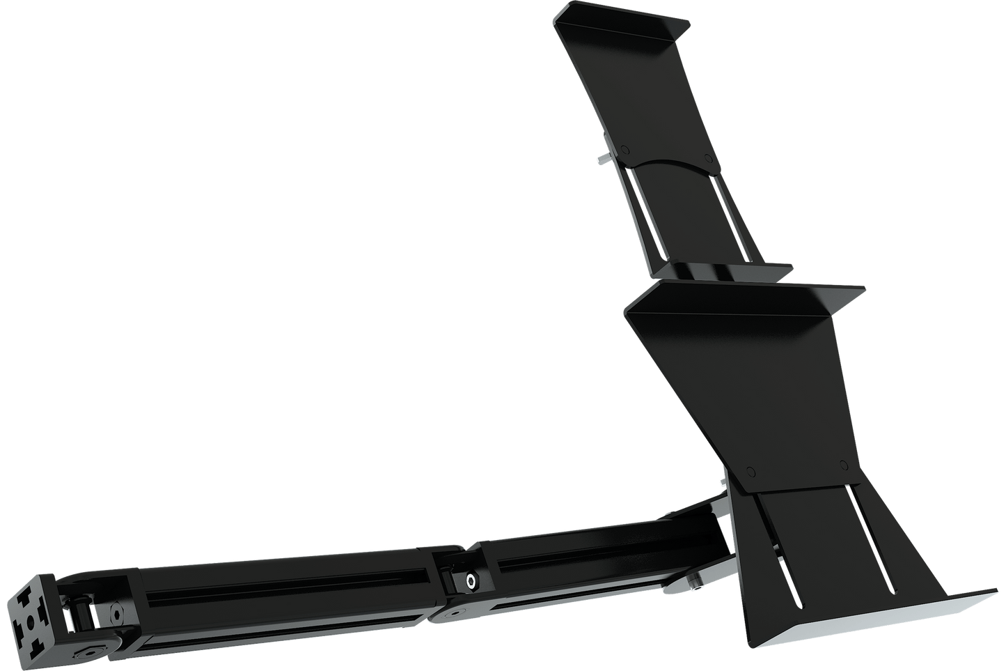 Trak Racer Tablet and Button Box Holder Upgrade Kit v3- Black