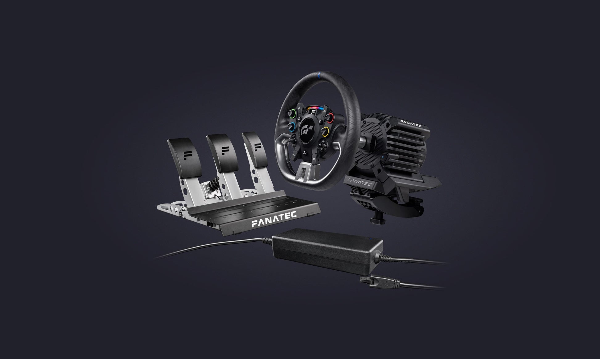 fanatec dd pro pedals Fanatec Gran Turismo DD Pro Premium Version – simhour